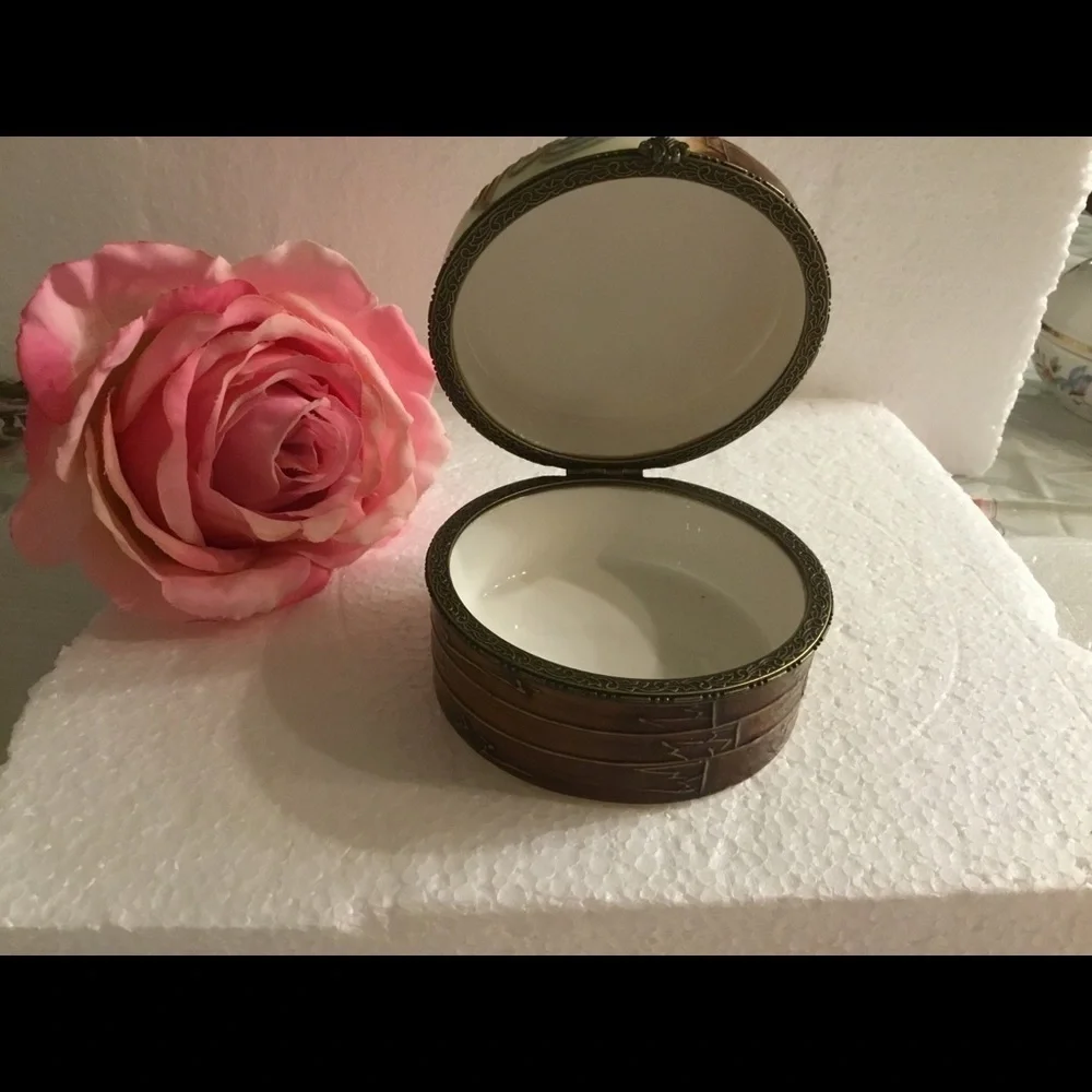 💐🌹vintage‎ 🍷 WINE ACCESSORY TRINKET BOX💐